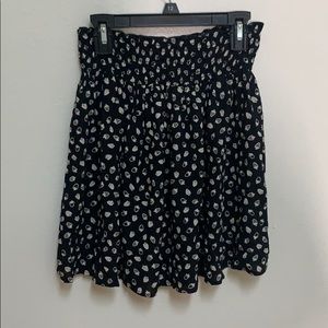 Strawberry polka dotted skirt